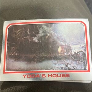 Topps Star Wars Sticker - Red and White Border